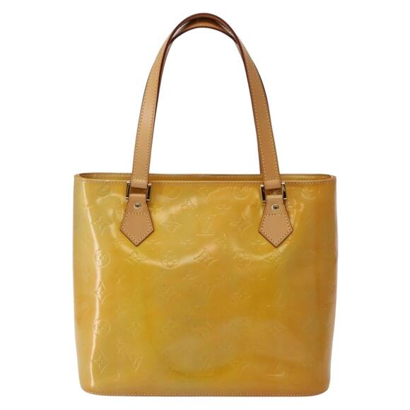 LOUIS VUITTON Monogram Vernis Houston Hand Bag Gris M91053 - Picture 2 of 12